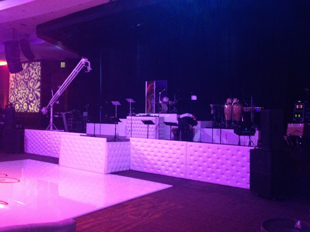 Extensive Stage Layout | DJ Eddie and The Ecstasy Band